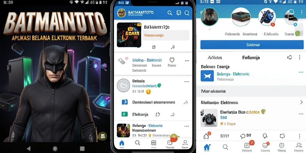 Tampilan antarmuka aplikasi BATMANTOTO yang modern dan fungsional.